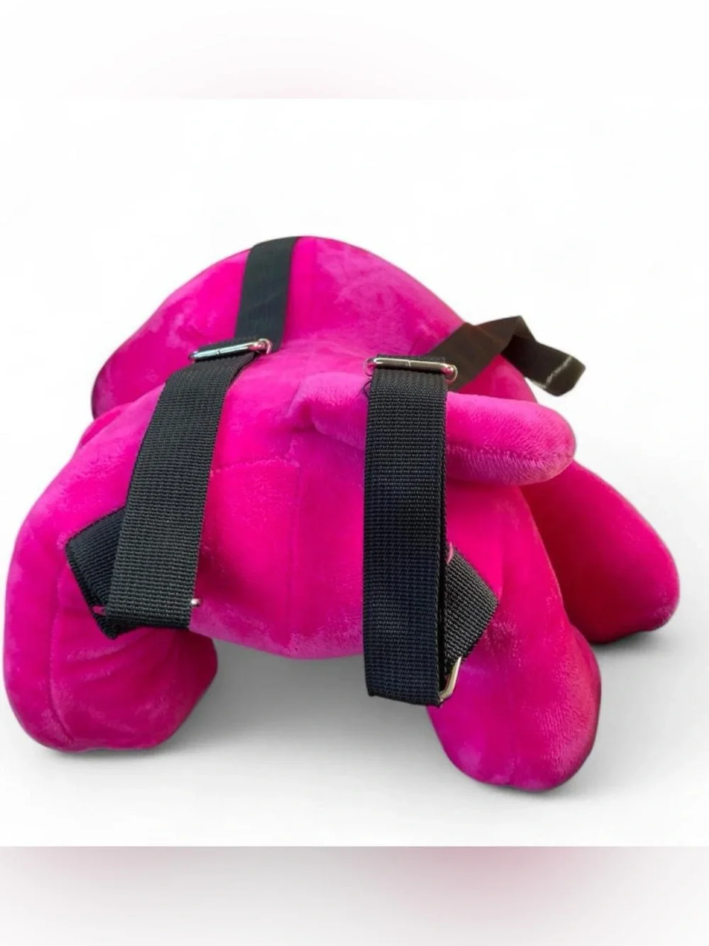 Skelanimals Pink Kit the Cat Plush Backpack